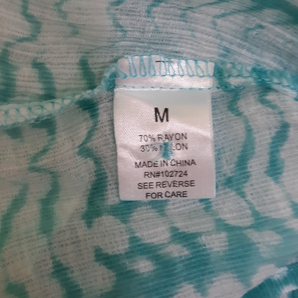 Grand & Greene sharkbite tie dye top sz medium - Picture 5 of 7